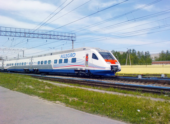 Скоростной поезд Аллегро (Allegro) Санкт-Петербург (СПб) — Хельсинки