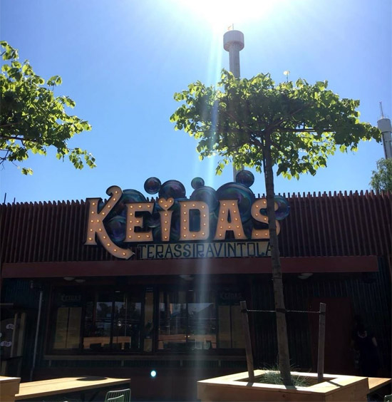 Ресторан Keidas в Herkulinna